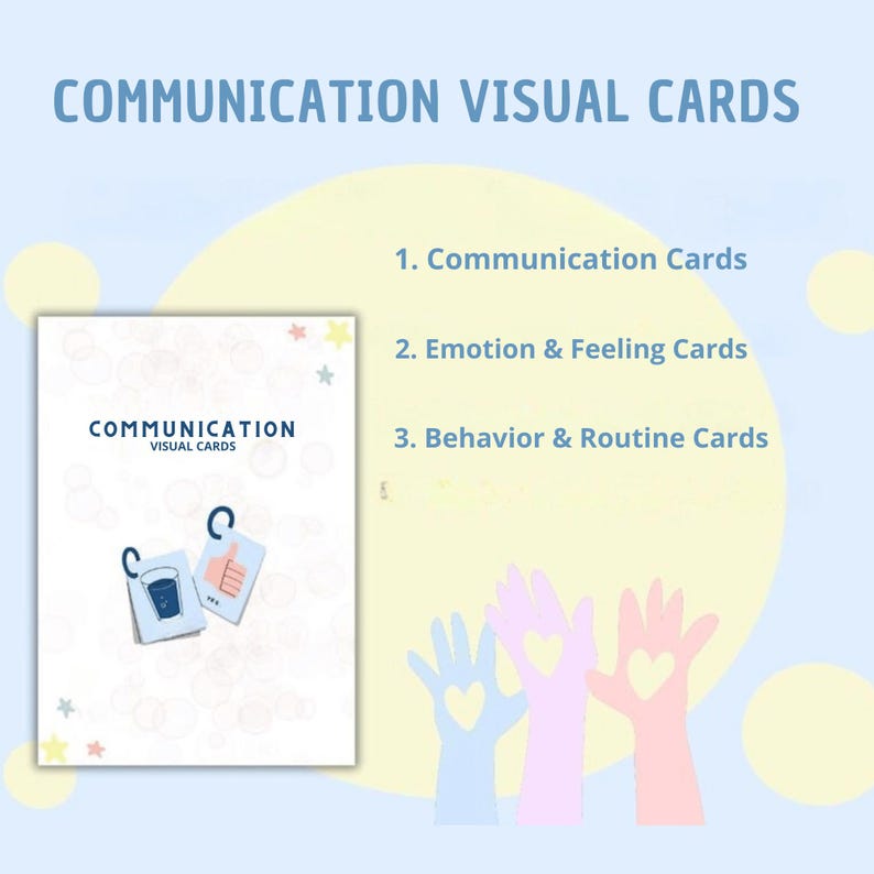 Autism Care Progress Planner with Visual Cards (Printable & Digital)