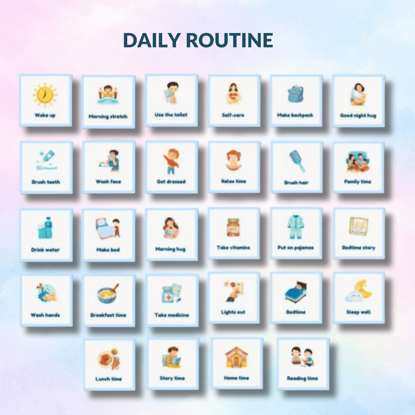 The Ultimate Autism Visual Support Bundle – 4 Powerful Tools That Turn Daily Chaos Into Calm Routines