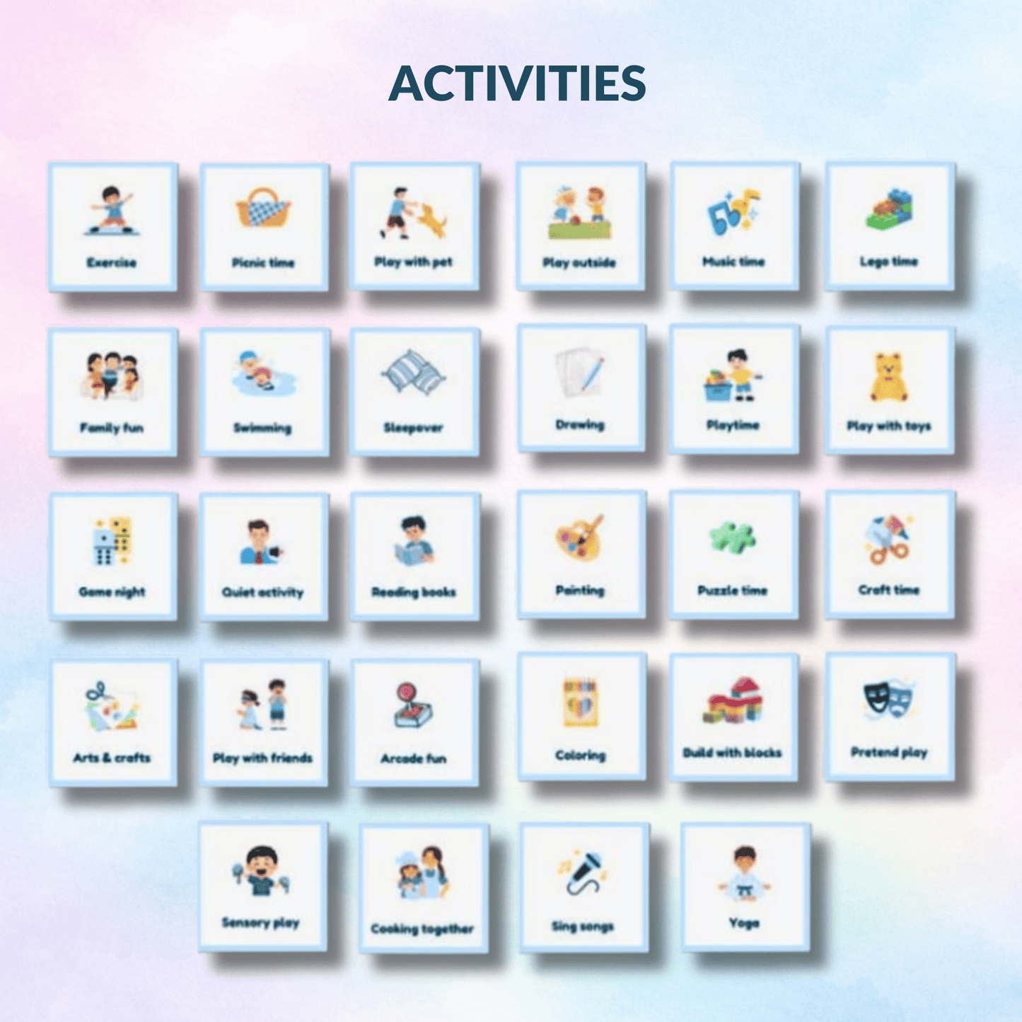 The Ultimate Autism Visual Support Bundle – 4 Powerful Tools That Turn Daily Chaos Into Calm Routines