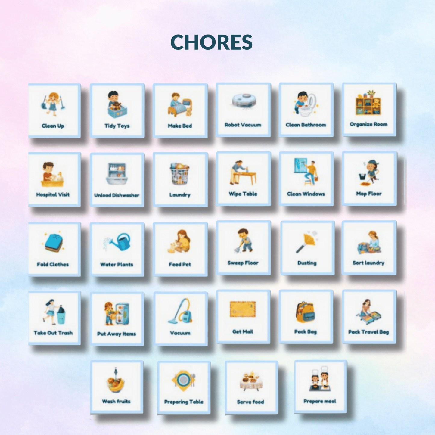 The Ultimate Autism Visual Support Bundle – 4 Powerful Tools That Turn Daily Chaos Into Calm Routines