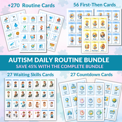 The Ultimate Autism Visual Support Bundle – 4 Powerful Tools That Turn Daily Chaos Into Calm Routines