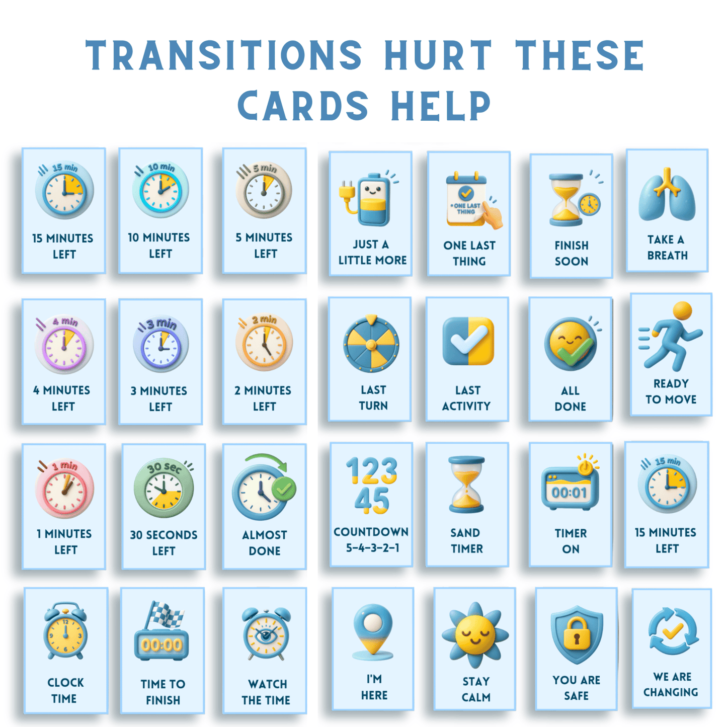 The Ultimate Autism Visual Support Bundle – 4 Powerful Tools That Turn Daily Chaos Into Calm Routines