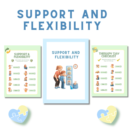 Autism Visual Checklist – Daily Routine & Behavior Support (Printable PDF)