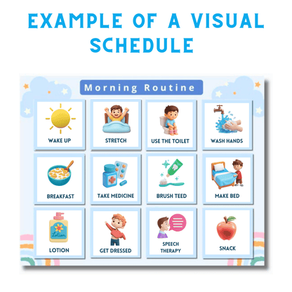 VISUAL DAILY ROUTINE CARDS (For Autism & ADHD Child)
