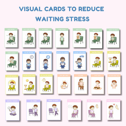 Autism & ADHD Waiting Skills Cards For Calm Transitions & Reduced Anxiety (Printable)