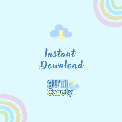 Finally Calm the Hitting & Meltdowns | 45 Autism Behavior Cards for ABA Therapy Home & Classroom