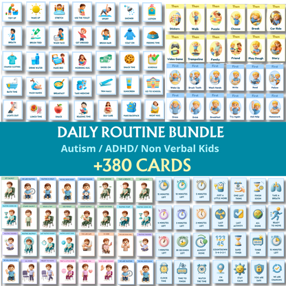 The Ultimate Autism Visual Support Bundle – 4 Powerful Tools That Turn Daily Chaos Into Calm Routines