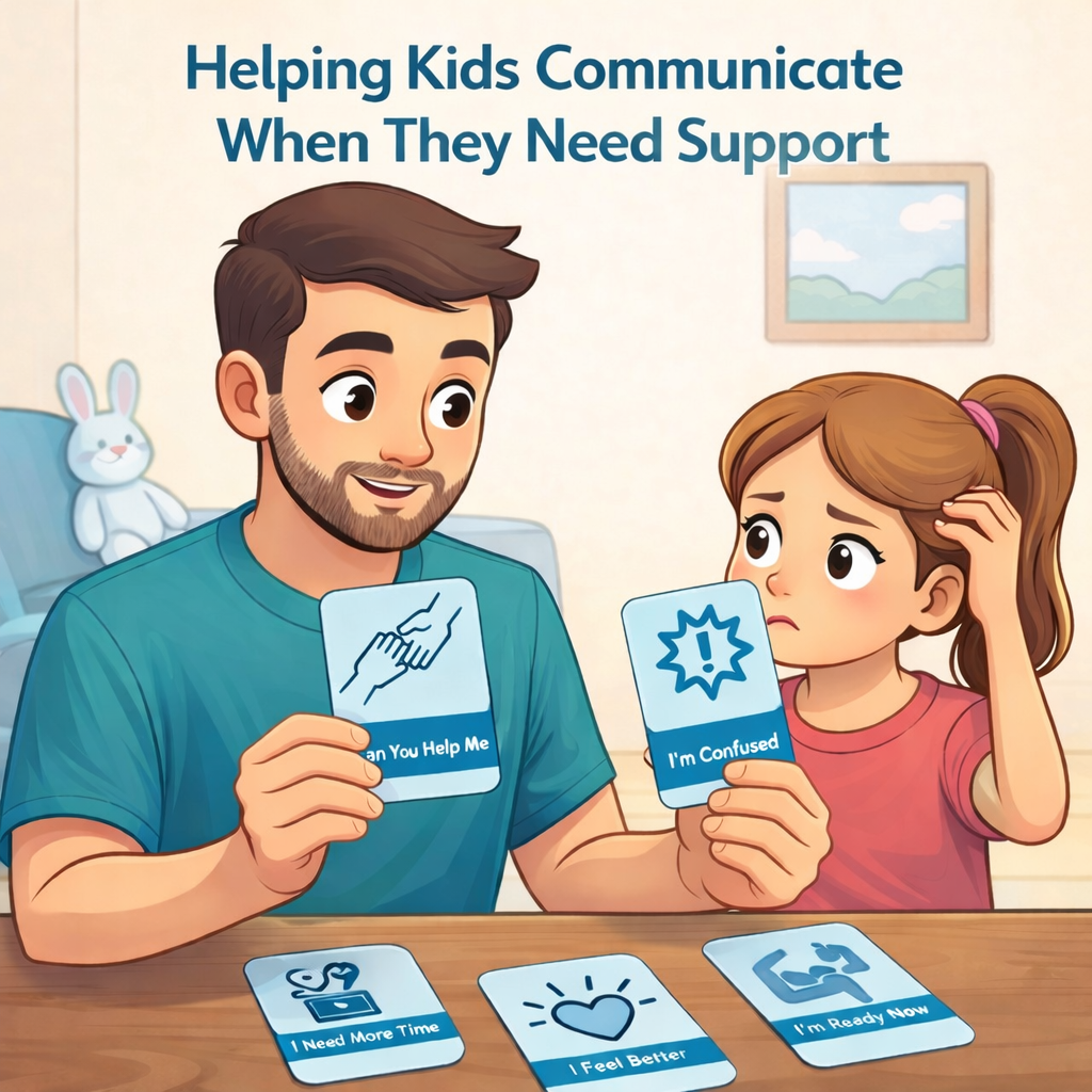 Autism Help Request Visual Cards – Teach Kids How to Ask for Help Calmly, Reduce Frustration & Build Communication Skills
