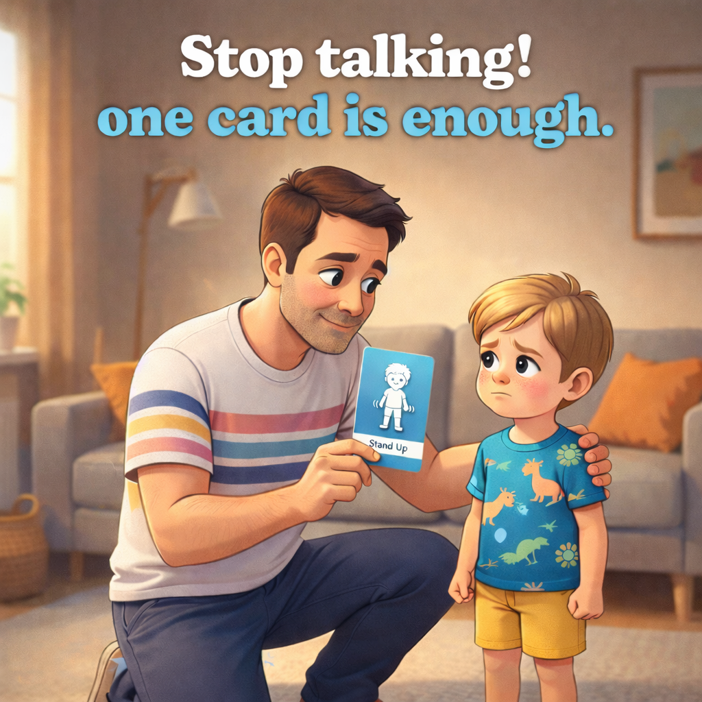 6-Second Reset Cards for Autism & ADHD | Calm Meltdown Prevention Visual System | visual supports