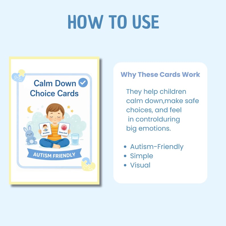 Help Your Child Calm Down with Confidence & Choice