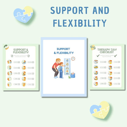 Autism Visual Checklist – Daily Routine & Behavior Support (Printable PDF)