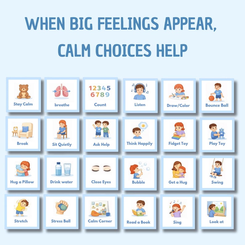 Help Your Child Calm Down with Confidence & Choice