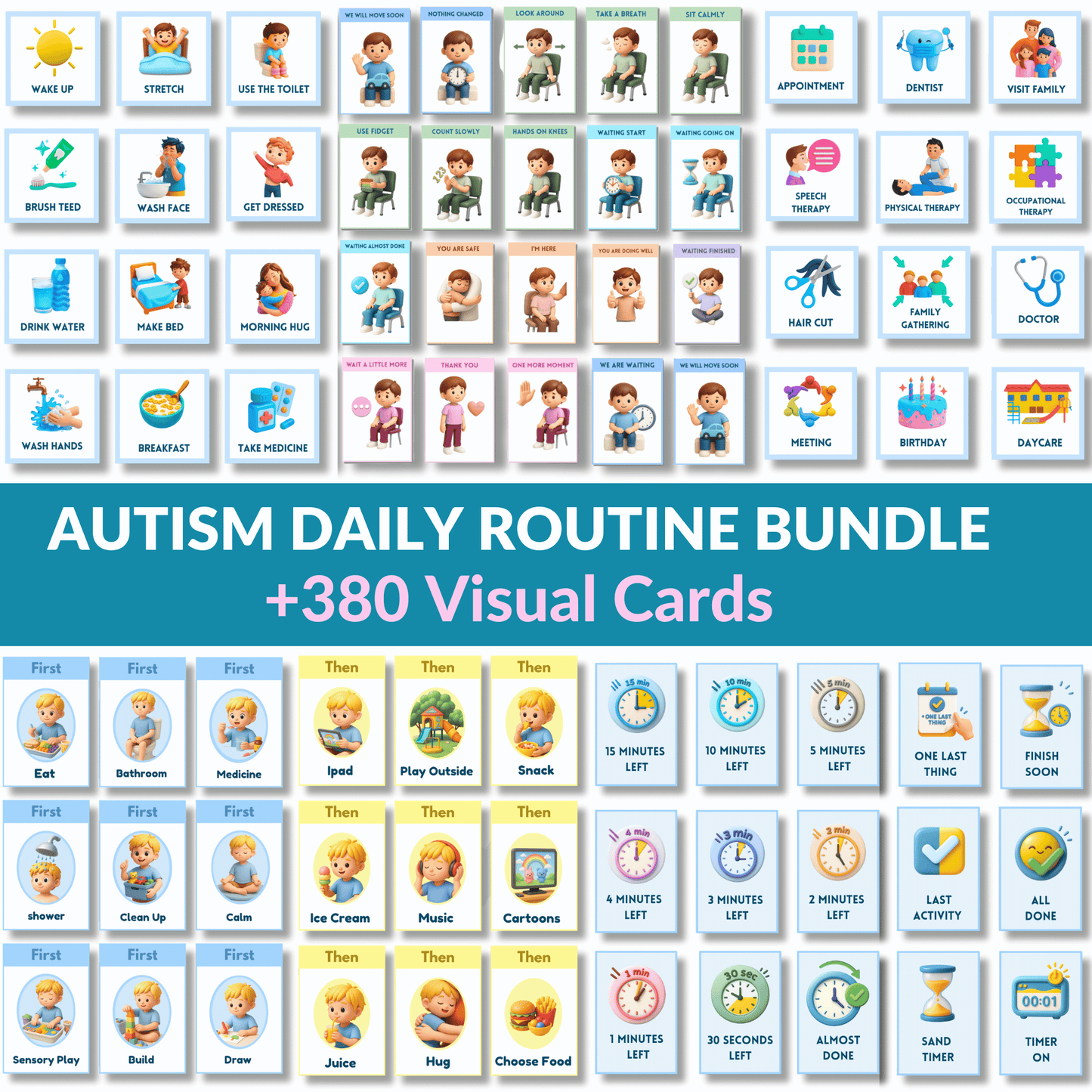 Your Child Refuses,Shutdown & Melts Down!! Give them the clarity that will finally bring them peace | The most powerful visual support system for autism & ADHD| Printable routine cards