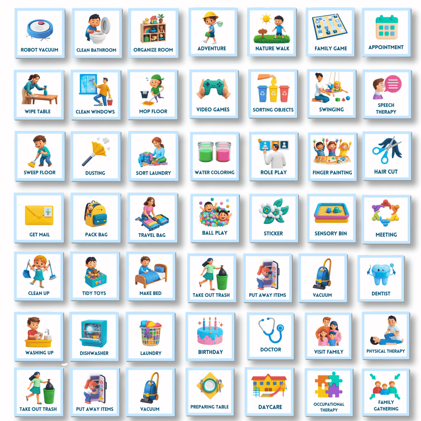 Your Child Refuses,Shutdown & Melts Down!! Give them the clarity that will finally bring them peace | The most powerful visual support system for autism & ADHD| Printable routine cards